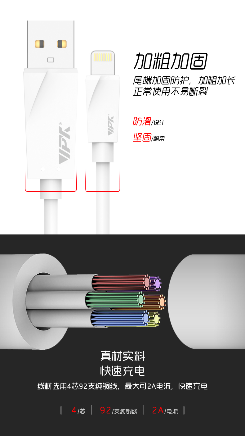 金威澎 VD02 1.5米加長(zhǎng)數(shù)據(jù)線